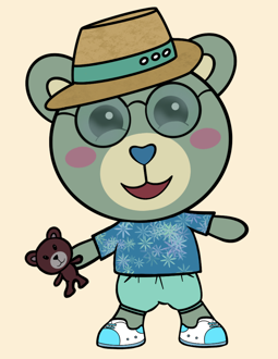 Best Polygon NFT Collection on Opensea - Jolly Teddy Party #7023
